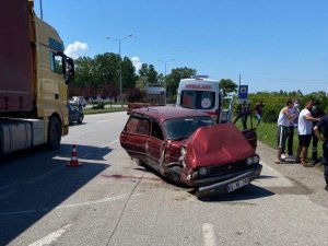 Samsun’da Trafik Kazası: 1 Ağır Yaralı