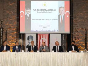 Konya’da "Sosyal Politikalarda 7 Bölge 7 İ̇l Projesi" Toplantısı Yapıldı