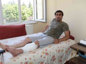 Bacağını Kaybetme Tehlikesi Yaşarken Adalet İstiyor