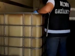 Gaziantep’te 550 Litre Kaçak Akaryakıt Ele Geçirildi