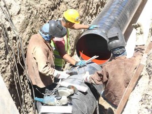 Nurlupınar’ın 12 Milyonluk Dev İçme Suyu Yatırımında İlk Kazma Vuruldu