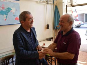 Başkan Vergili Esnafların Derdini Dinliyor