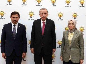 Başkan Kılca, Cumhurbaşkanı Erdoğan’a Karatay’ın Yatırımlarını Ve Projelerini Anlattı
