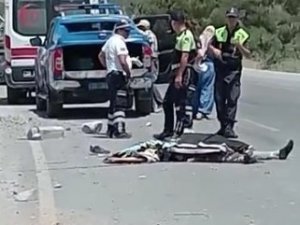 Freni Patlayan Kamyondan Fırlayan Sürücü Hayatını Kaybetti