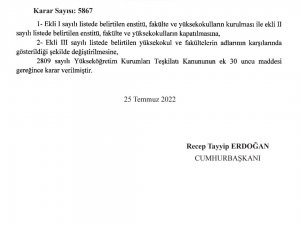 Hakkari’de Sosyal Bilimler Fakültesi Kuruldu