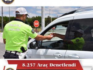 Nevşehir’de 8 Bin 257 Araç Sorgulandı