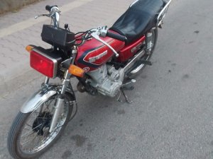 Park Halindeki Motosiklet Çalındı