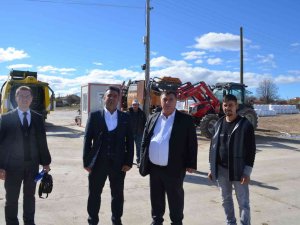 Bebka’dan Beylikova S.s Tarımsal Kalkınma Kooperatifine Hibe Makine