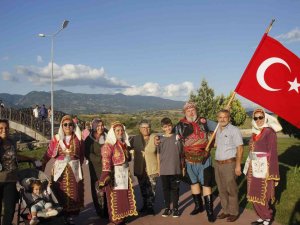 Nazilli Belediyesi Halk Dansları Topluluğu Erbaa Festivaline Damga Vurdu