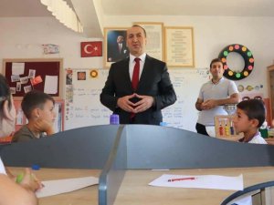 Bingöl Milli Eğitim Müdürü Halil Yücel Destekleme Kurslarında İncelemelerde Bulundu