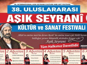 Uluslararası Aşık Seyrani Kültür Ve Sanat Festivali Başlıyor