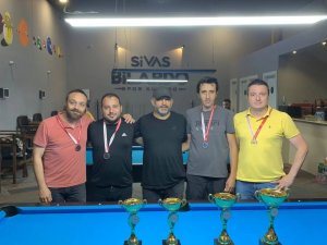 Bilardo 9 Top İl Birinciliği Sona Erdi