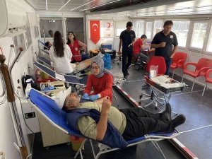 Kulu’da Kızılay’a Kan Bağışı