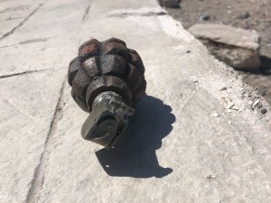 Samsun’da El Bombası Bulundu