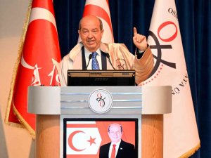 Kktc Cumhurbaşkanı Tatar, Osmaniye’de “Kıbrıs’ta Türklerin Varoluş Mücadelesi” Konulu Konferans Verdi