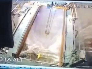 11 Kişinin Yaralandığı Patlama Anı Kamerada