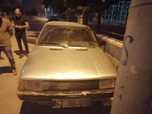 Araç Hırsızları Polisten Kaçamadı