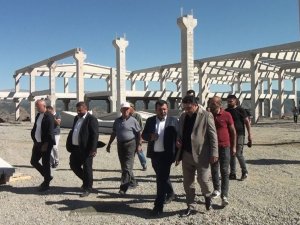 Tekstil Kent Sanayi Sitesi İnşaatında Sona Doğru