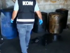 Gaziantep’te Bin 550 Litre Kaçak Akaryakıt Ele Geçirildi
