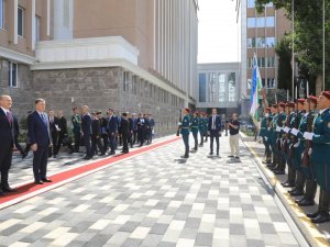 Bakan Soylu, Özbekistanlı Mevkidaşı Bobojonov İle Görüştü