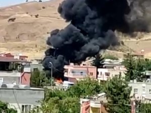 Batman’da Hurdalıkta Yangın