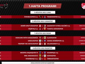 Süper Lig’in İlk 2 Hafta Programı Değişti