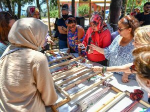 Darısekisi Örnek Köyü’nde ’Çarpana Atölyesi’ne Büyük İlgi