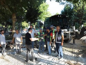 Pursaklar’da Atatürk Parkı Sıfırdan Yenileniyor