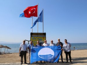 Akçay Yeni Mahalle Plajı’na Mavi Bayrak