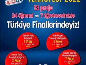 Sanko Okulları 13 Projeyle Teknofest Finallerinde