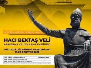 Nevü Hacı Bektaş Veli Araştırma Ve Uygulama Enstitüsü Yüksek Lisans Öğrencisi Alacak