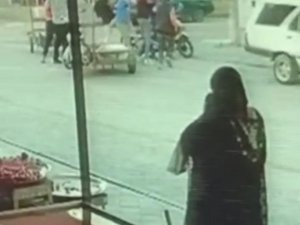 Başkentte Kuryeye Meydan Dayağı