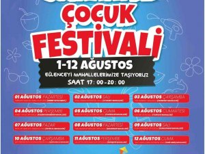 Ümraniye Çocuk Festivali Başlıyor