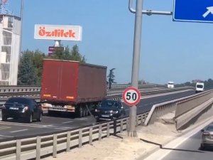 Trafikte Geri Geri Giden Sürücüye Ceza Yağdı