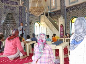 Maski̇’den Yaz Kur’an Kursu Öğrencilerine Su Tasarrufu Eğitimi