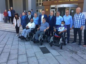Zonguldak Kömürspor Başkanı’ndan Engelli Vatandaşlara Destek