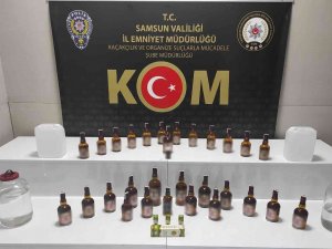 Samsun’da Sahte İçki Ele Geçirildi