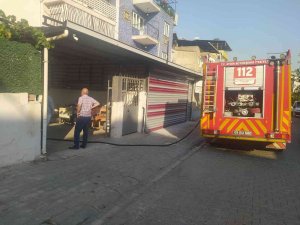 Ardiye Yangını Kısa Sürede Söndürüldü