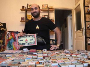 3 Bin Farklı Çeşitten Oluşan Kibrit Koleksiyonu