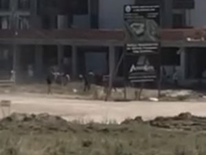 Bursa’da İnşaat İşçileri Birbirine Girdi