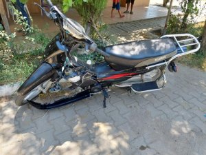 Salihli’de Motosikletler Çarpıştı: 2 Yaralı