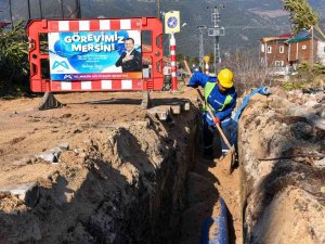 Meski̇, Toroslar İlçesinde İçme Suyu Çalışmalarını Sürdürüyor