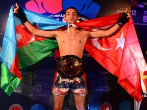 Azeri Kick Boksçu: "Ermeni Bir Rakibim Olsaydı Adamı Yerdim"