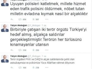 Başbakan Yardımcısı Akdoğan: "Terörün Her Türlüsünü Kınamayanlar Utansın"