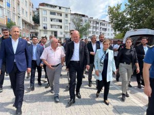 İ̇çişleri Bakanı Süleyman Soylu Esenyurt’ta Sel Bölgesini Ziyaret Etti