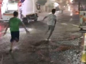 Edirne’de Aniden Bastıran Yağmur Hayatı Felç Etti