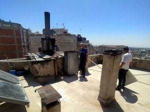 Kilis’te Pide Fırınların Bacaları Denetlendi