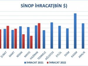 Sinop’ta Dış Ticaret Yüzde 10 Büyüdü