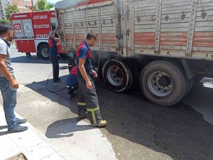 Isınan Fren Balataları Yangına Neden Oldu