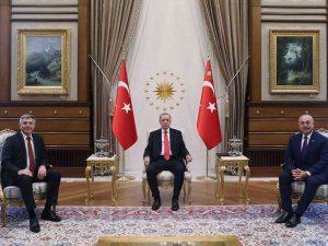 Cumhurbaşkanı Erdoğan, Bulgaristan Hak Ve Özgürlükler Hareketi Partisi Genel Başkanı Karadayı’yı Kabul Etti